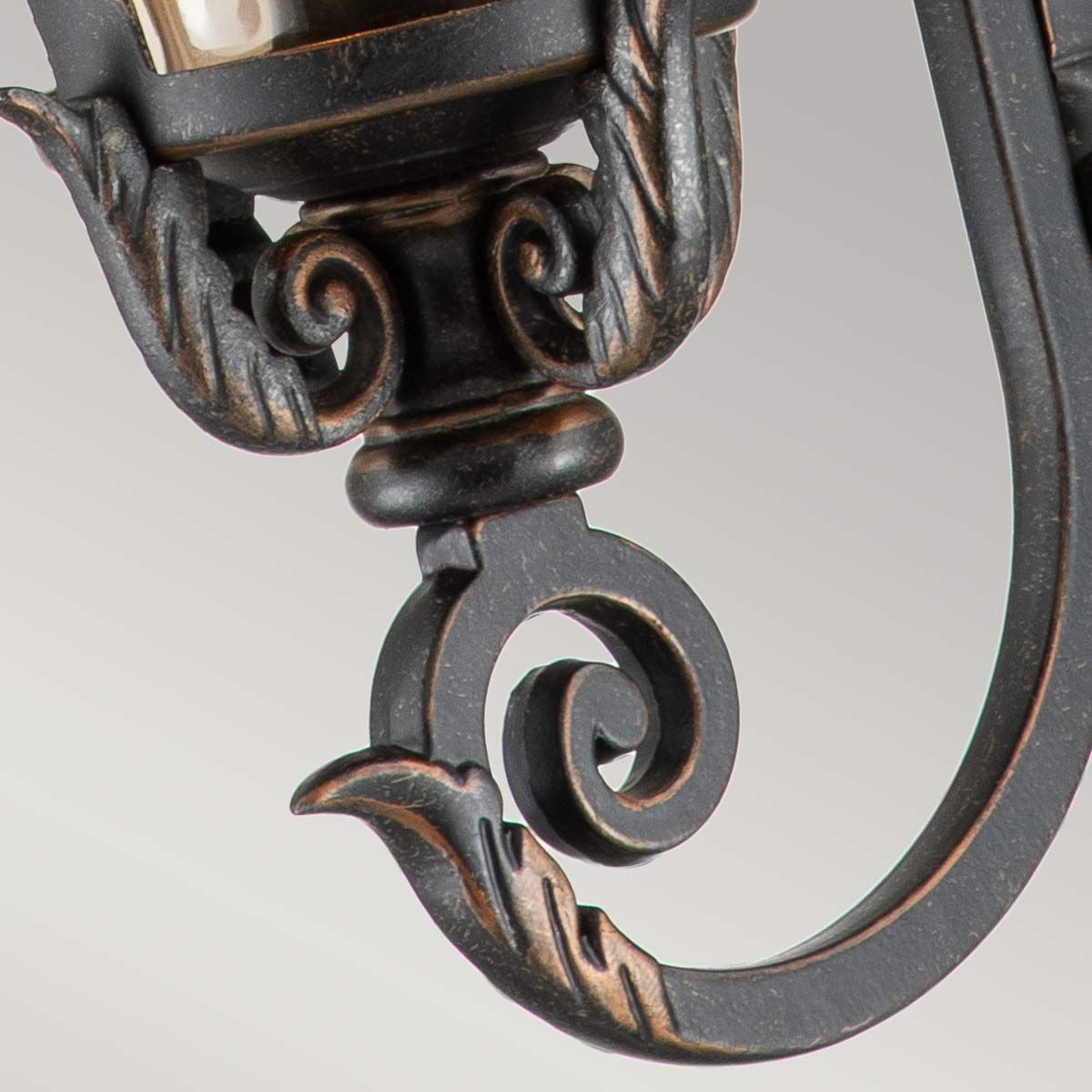 Baltimore in Light Medium Wall Lantern in Weathered Bronze
