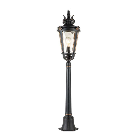 Baltimore Light Medium Pillar in Weathered Bronze