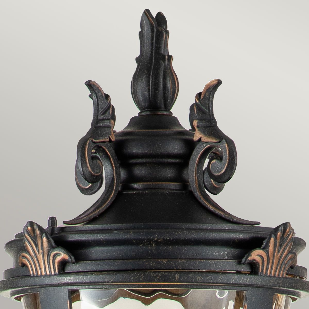 Baltimore Light Medium Pillar in Weathered Bronze