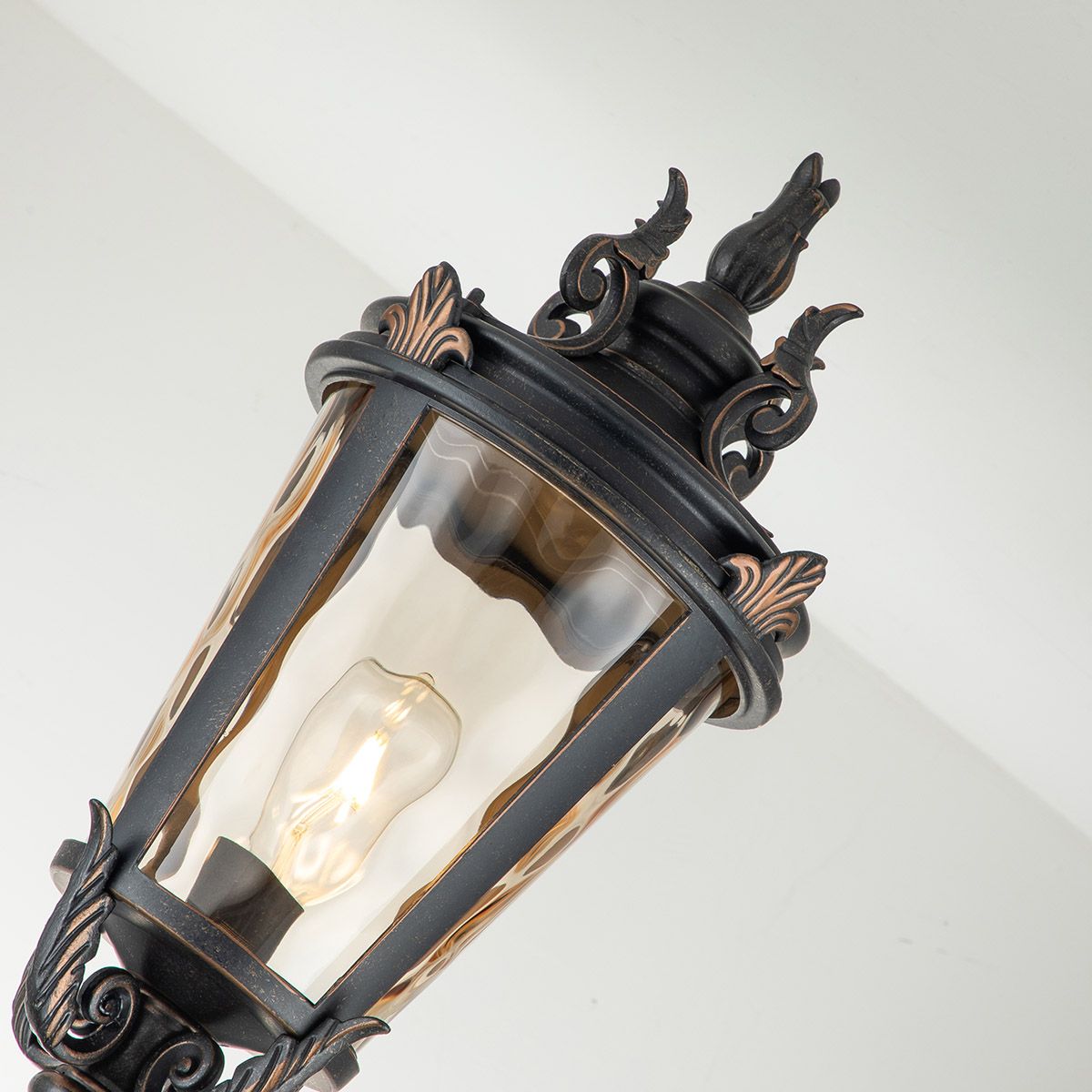 Baltimore Light Large Lamp Post in Weathered Bronze