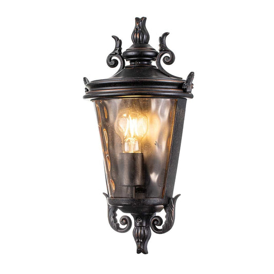 Baltimore Light Medium Half Lantern in Weathered Bronze