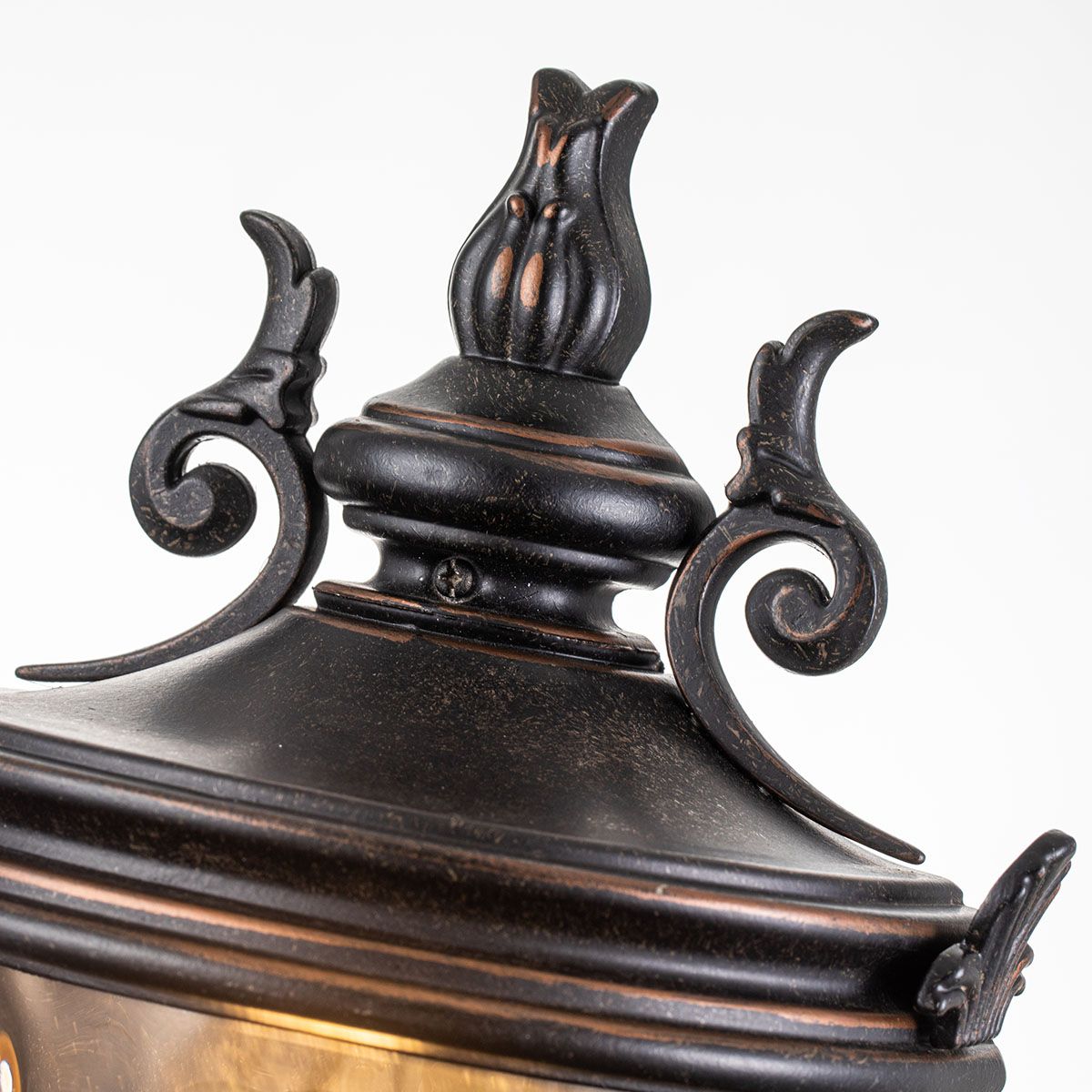 Baltimore Light Medium Half Lantern in Weathered Bronze