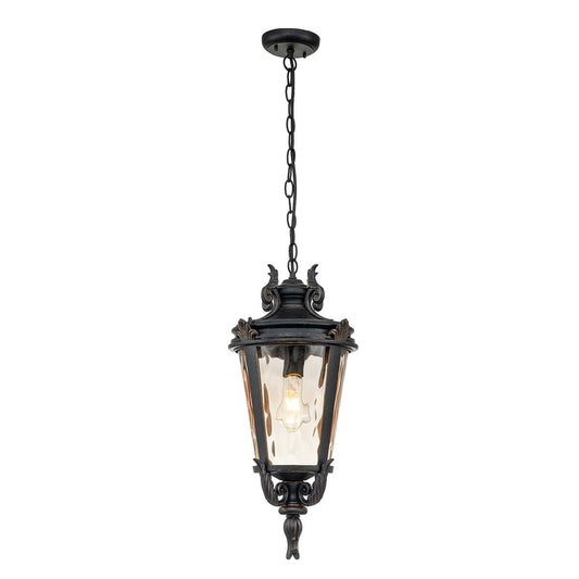 Baltimore Light Large Chain Lantern in Weathered Bronze