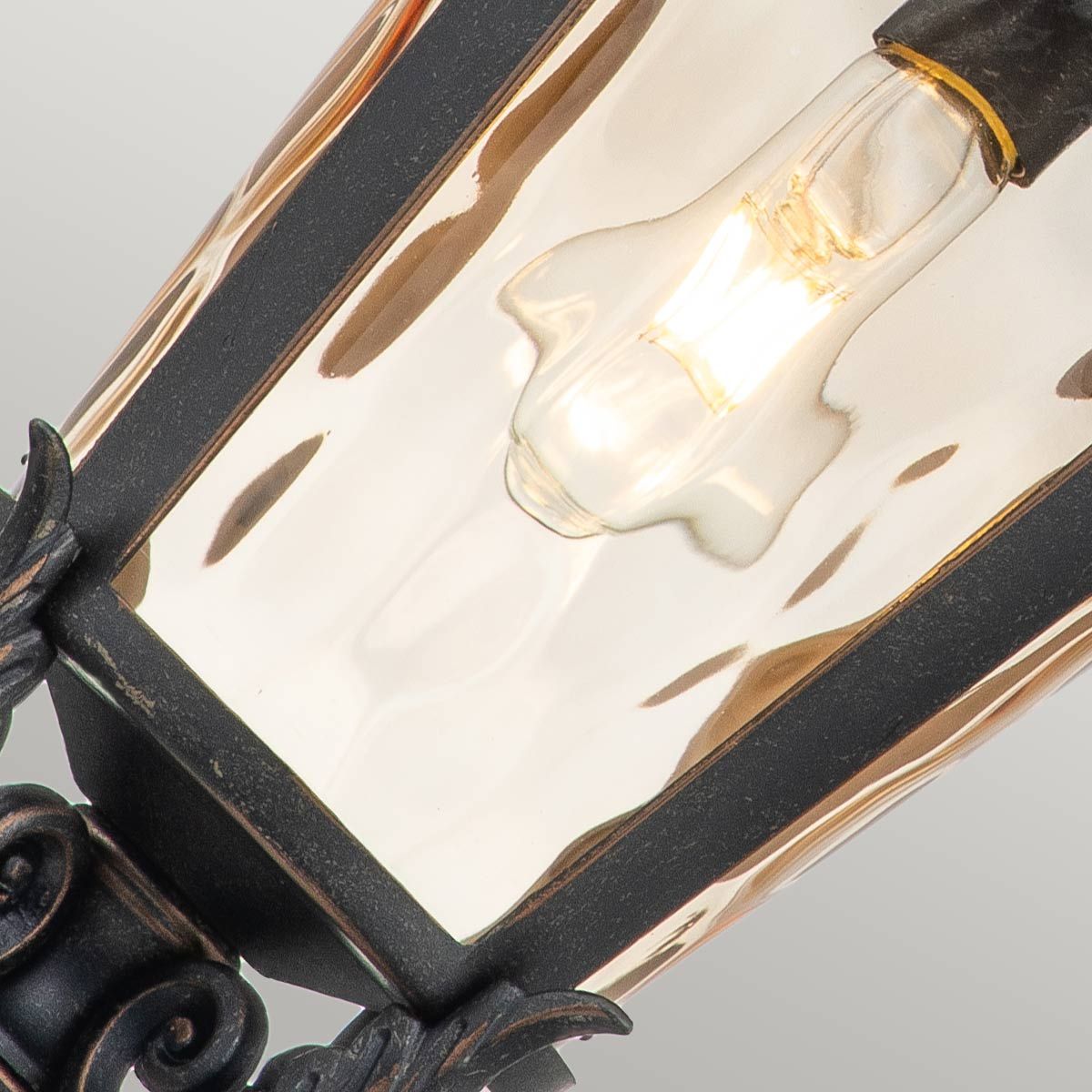 Baltimore Light Large Chain Lantern in Weathered Bronze