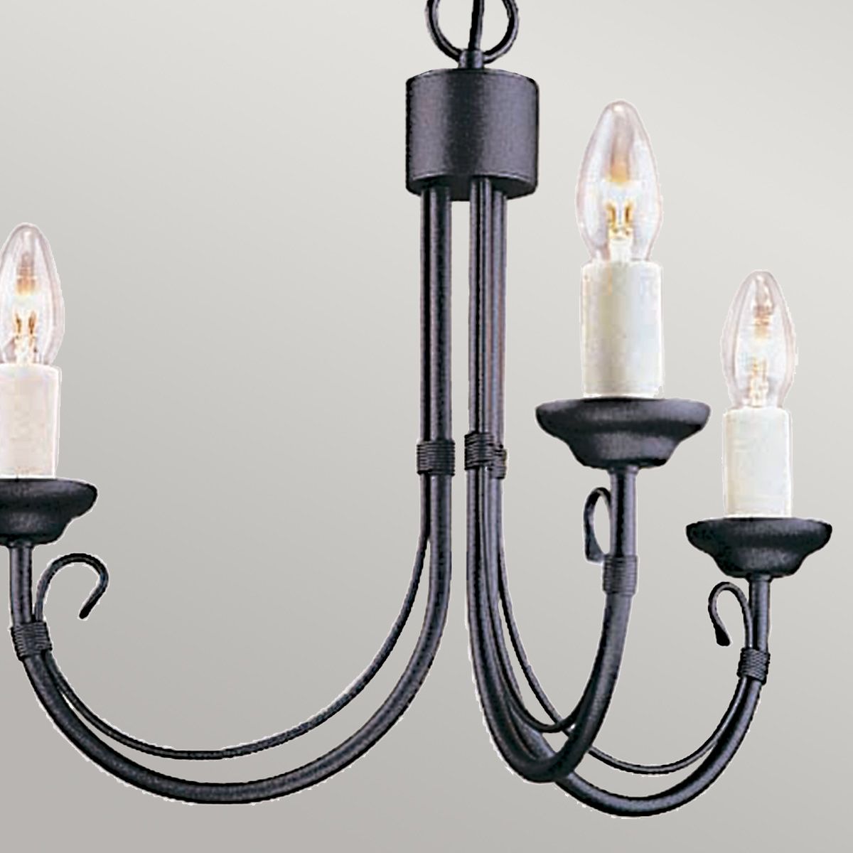 Chartwell In Light Chandelier In Black
