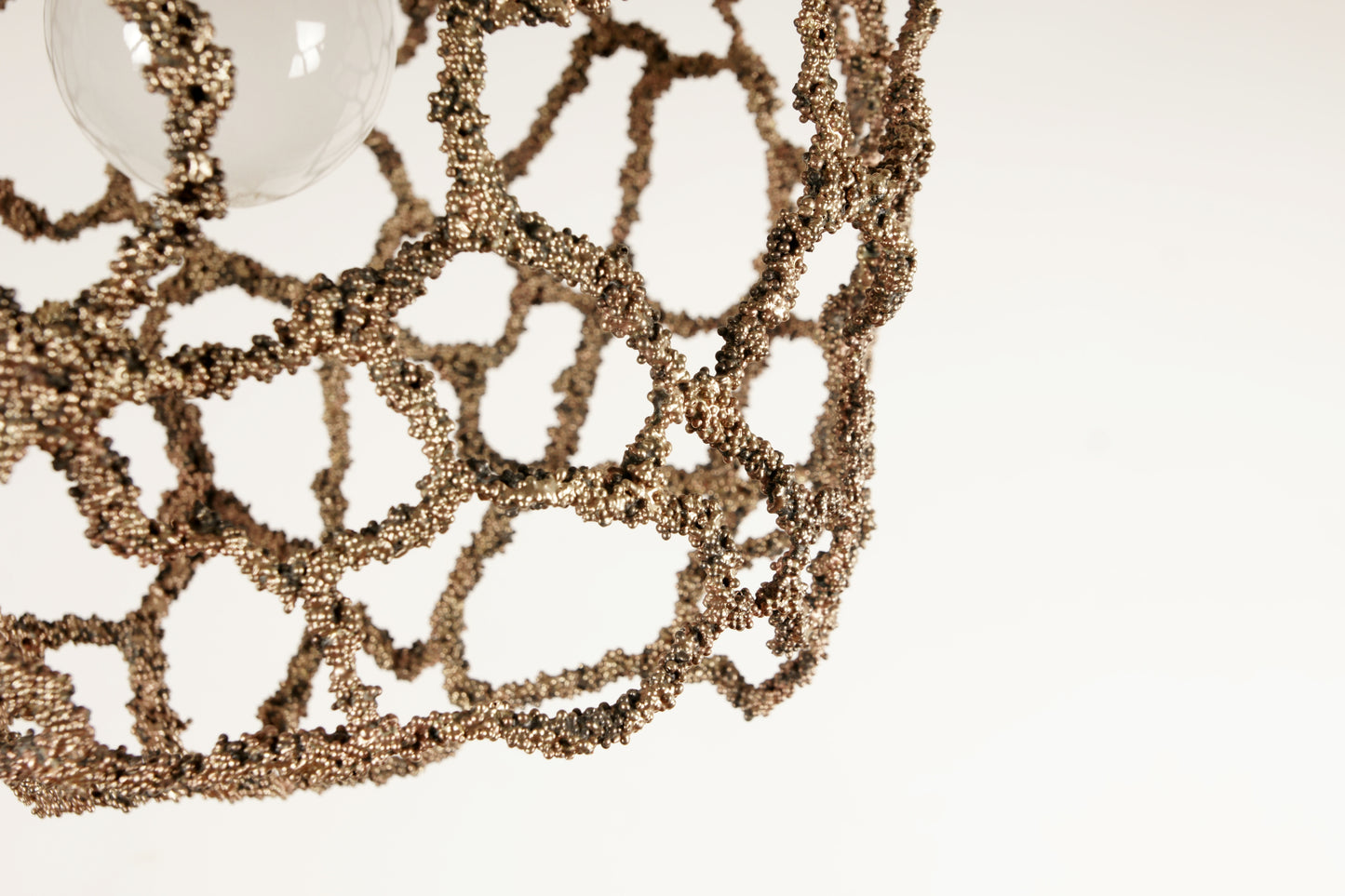 Core Pendant Light, close up of texture