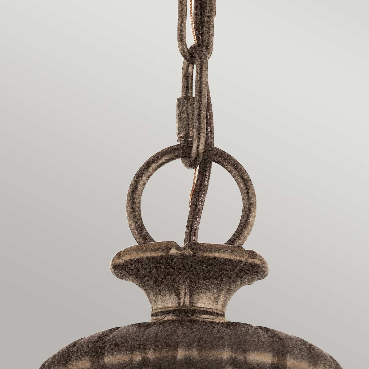 Adams Light Pendant Chandelier in British Bronze