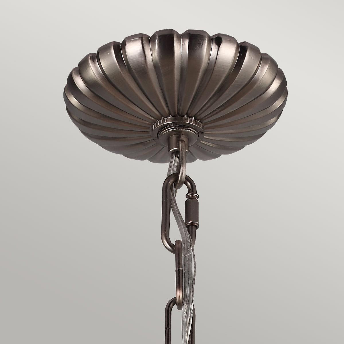 Adams Light Pendant Chandelier In Antique Nickel
