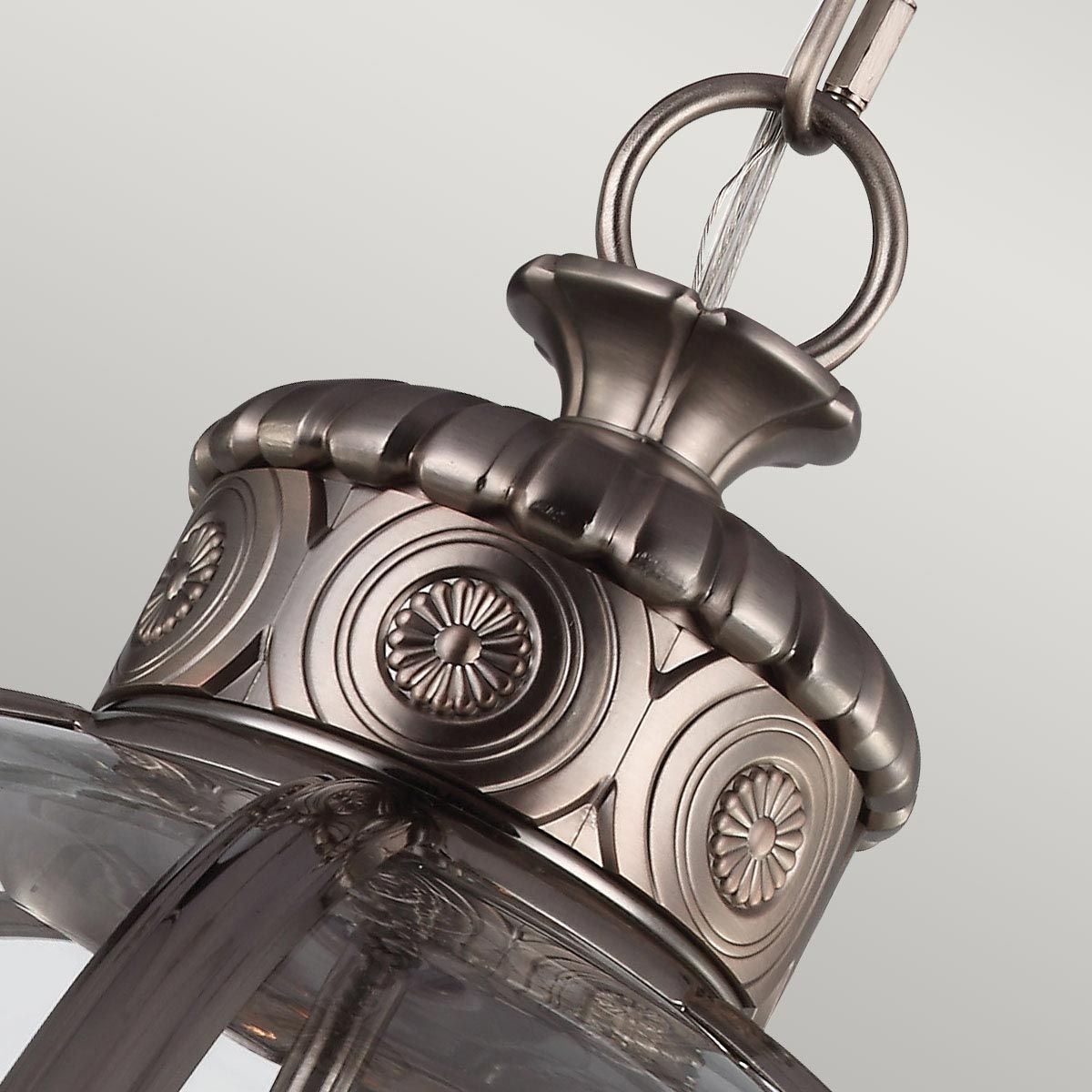 Adams Light Pendant Chandelier In Antique Nickel