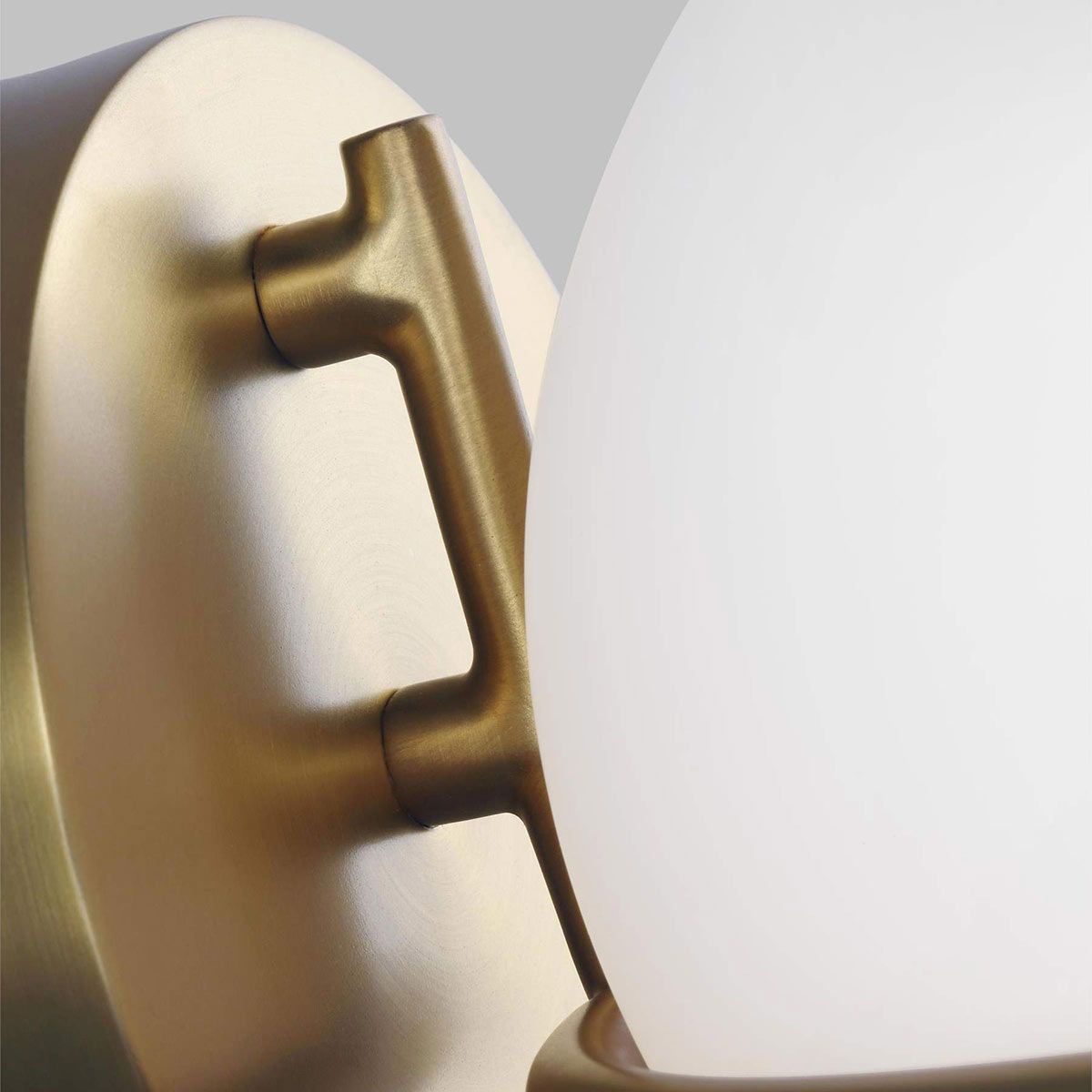 Apollo Light Wall Light in Burnished Brass