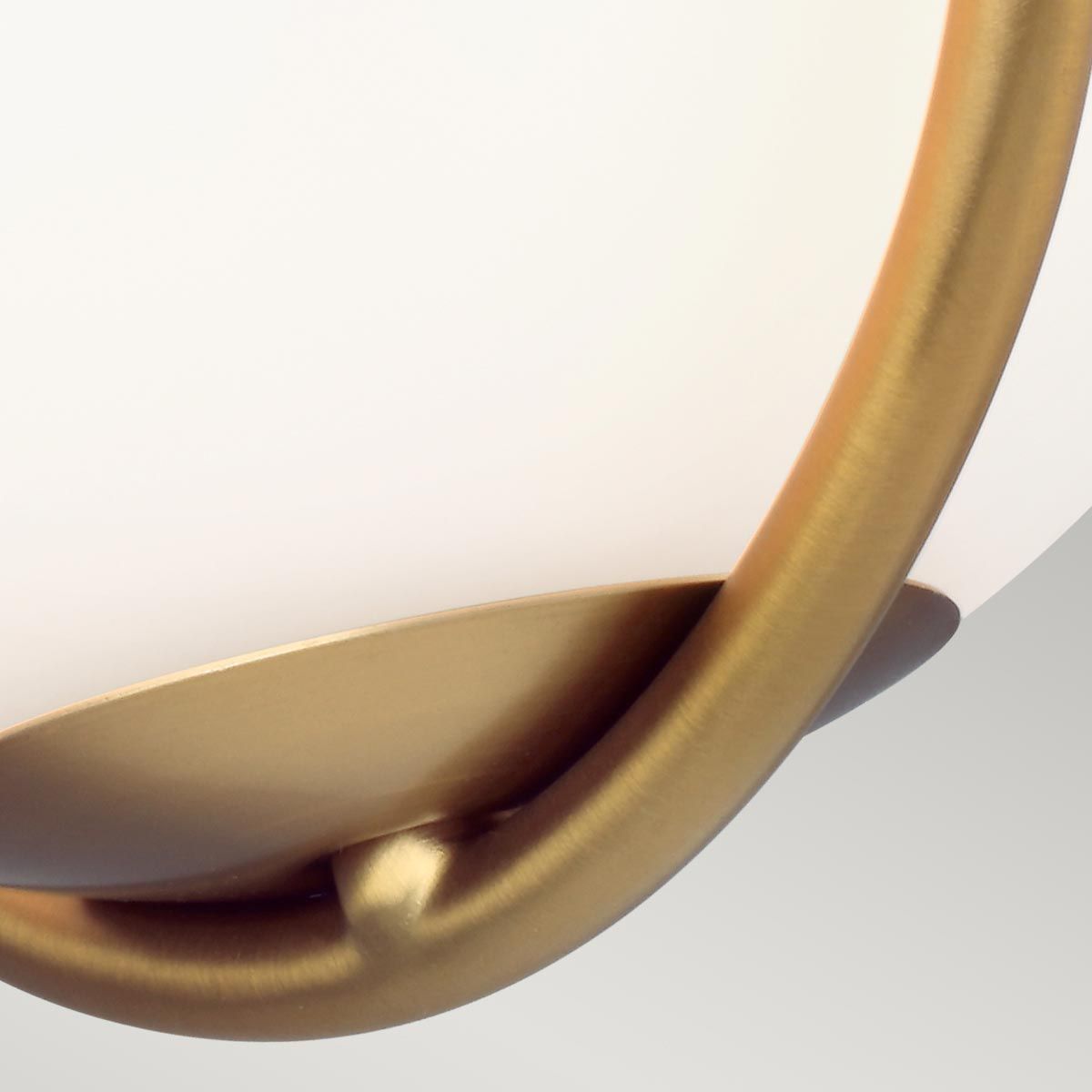 Apollo Light Wall Light in Burnished Brass