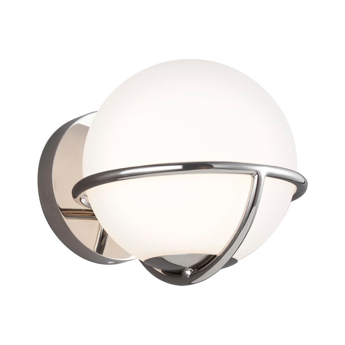 Apollo Light Wall Light in Polished Nickel