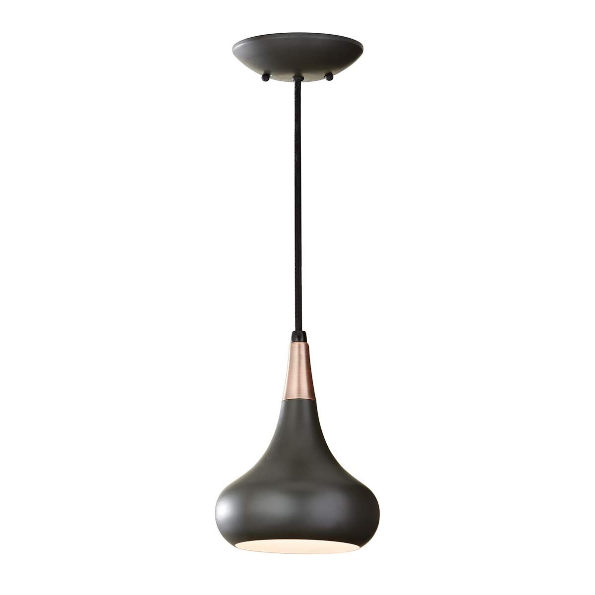 Beso In Light Mini Pendant In Dark Bronze