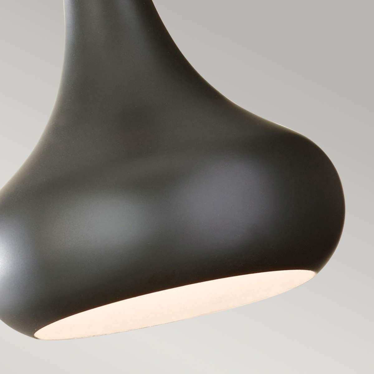 Beso In Light Mini Pendant In Dark Bronze