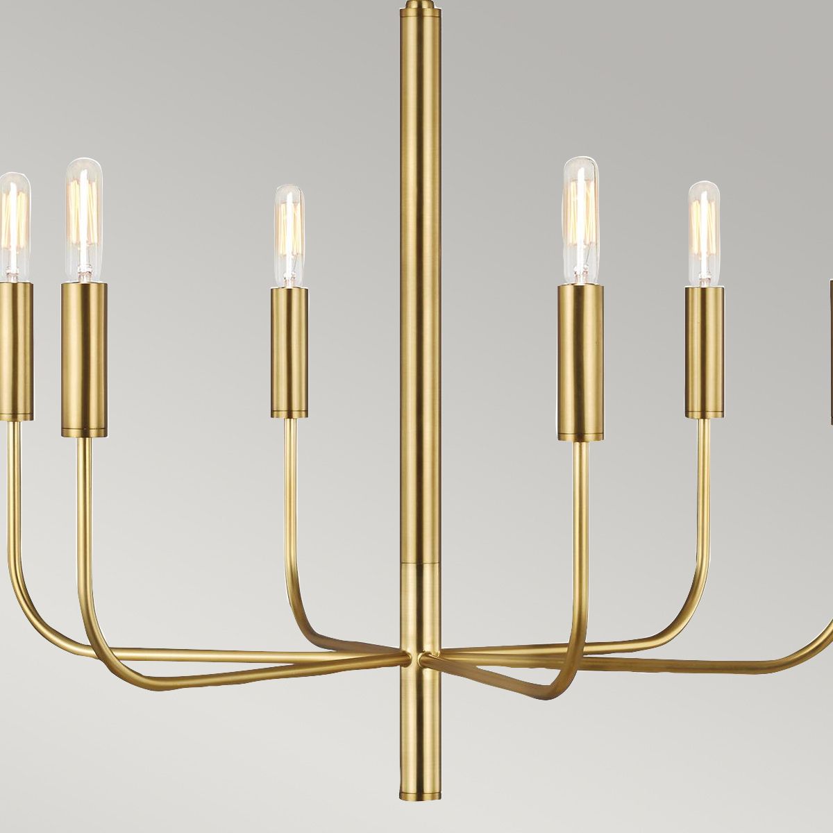 Brianna in Chandelier in Burnished Brass