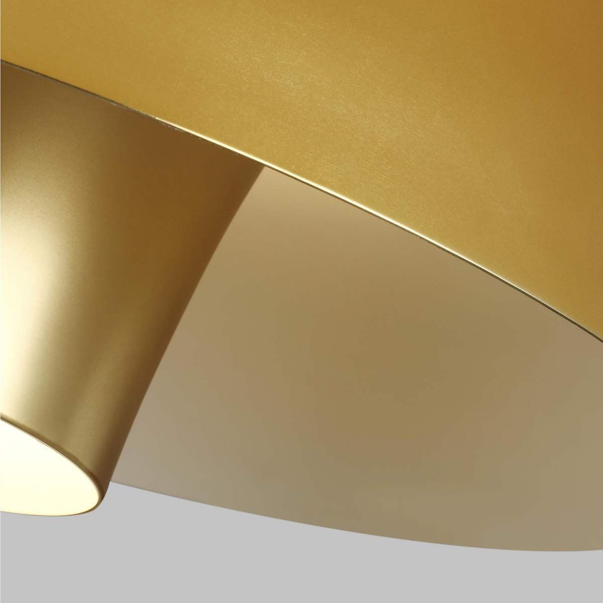 Brisbin Light Pendant in Burnished Brass