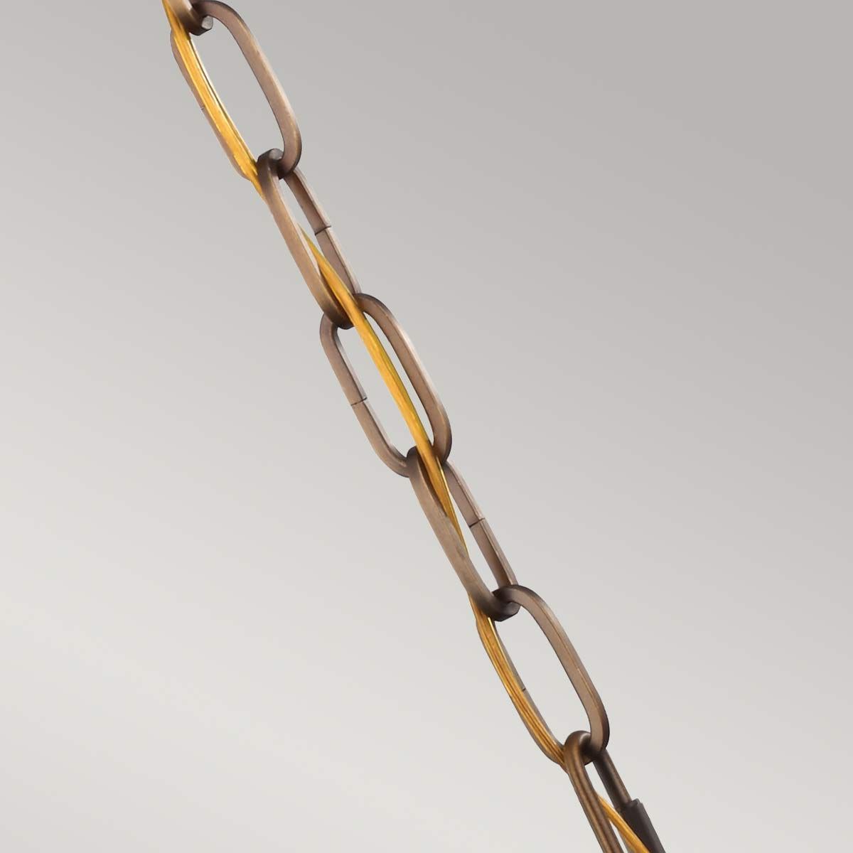 Cadence Mini Pendant in Dark Antique Brass Matte Black