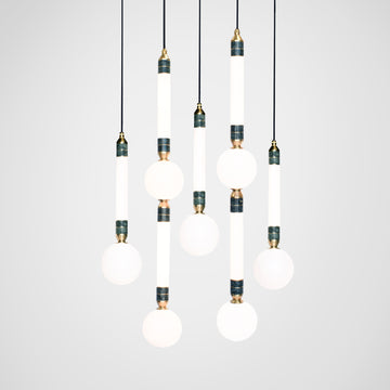 Greenstone 5 Cluster Light close up