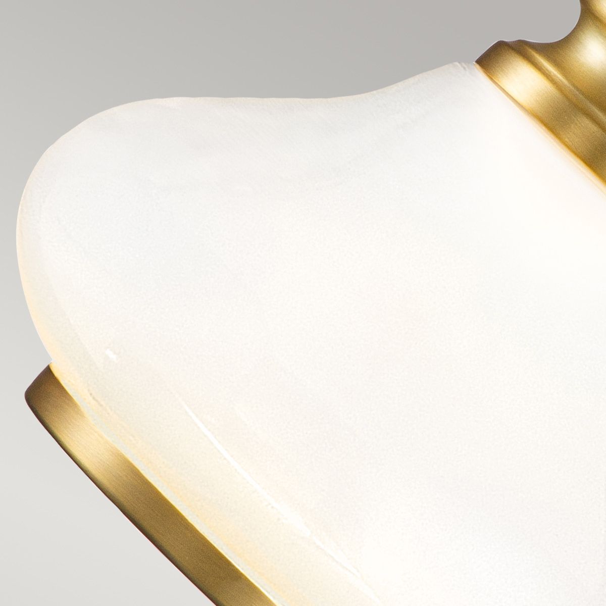Ainsley Light Wall Light in Brushed Brass