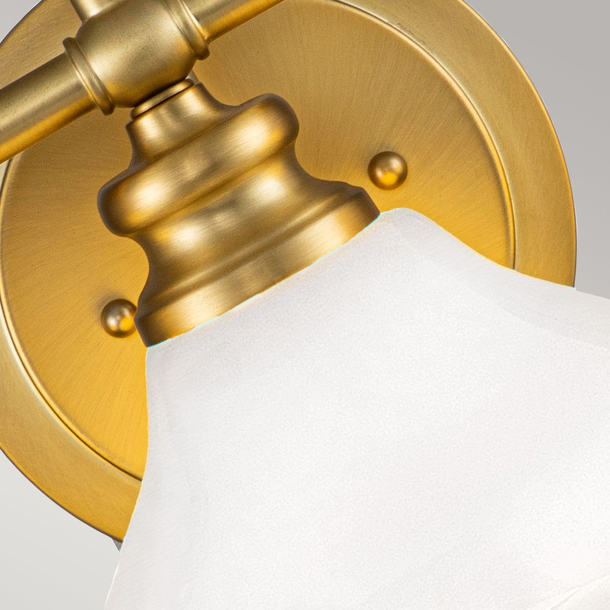 Ainsley Light Wall Light in Brushed Brass