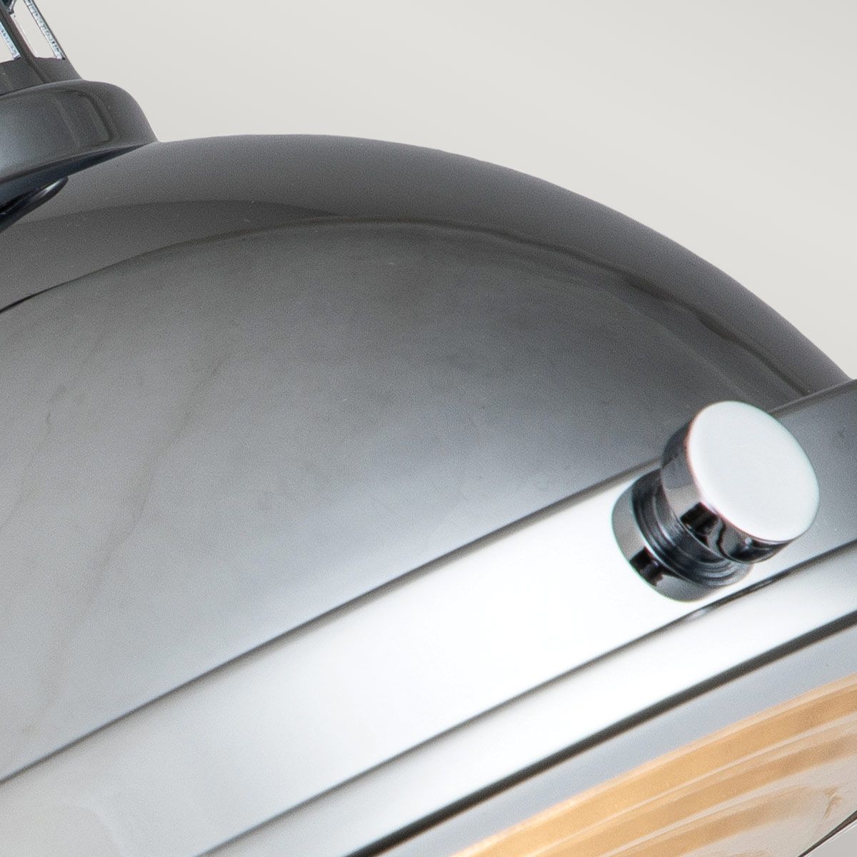Amelia Light Flush Light in Polished Chrome