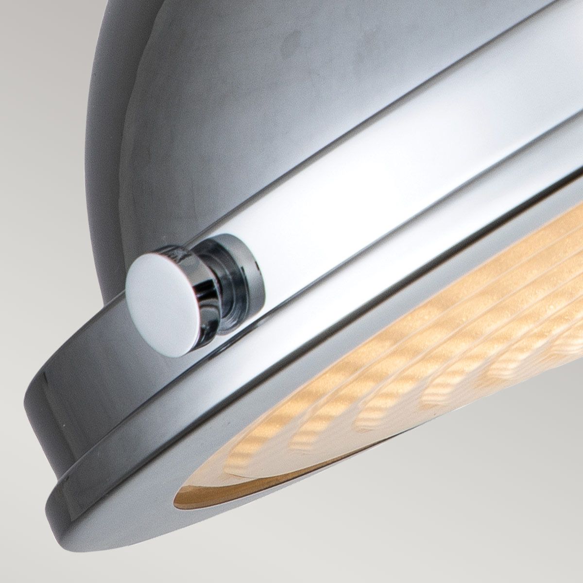 Amelia Light Flush Light in Polished Chrome