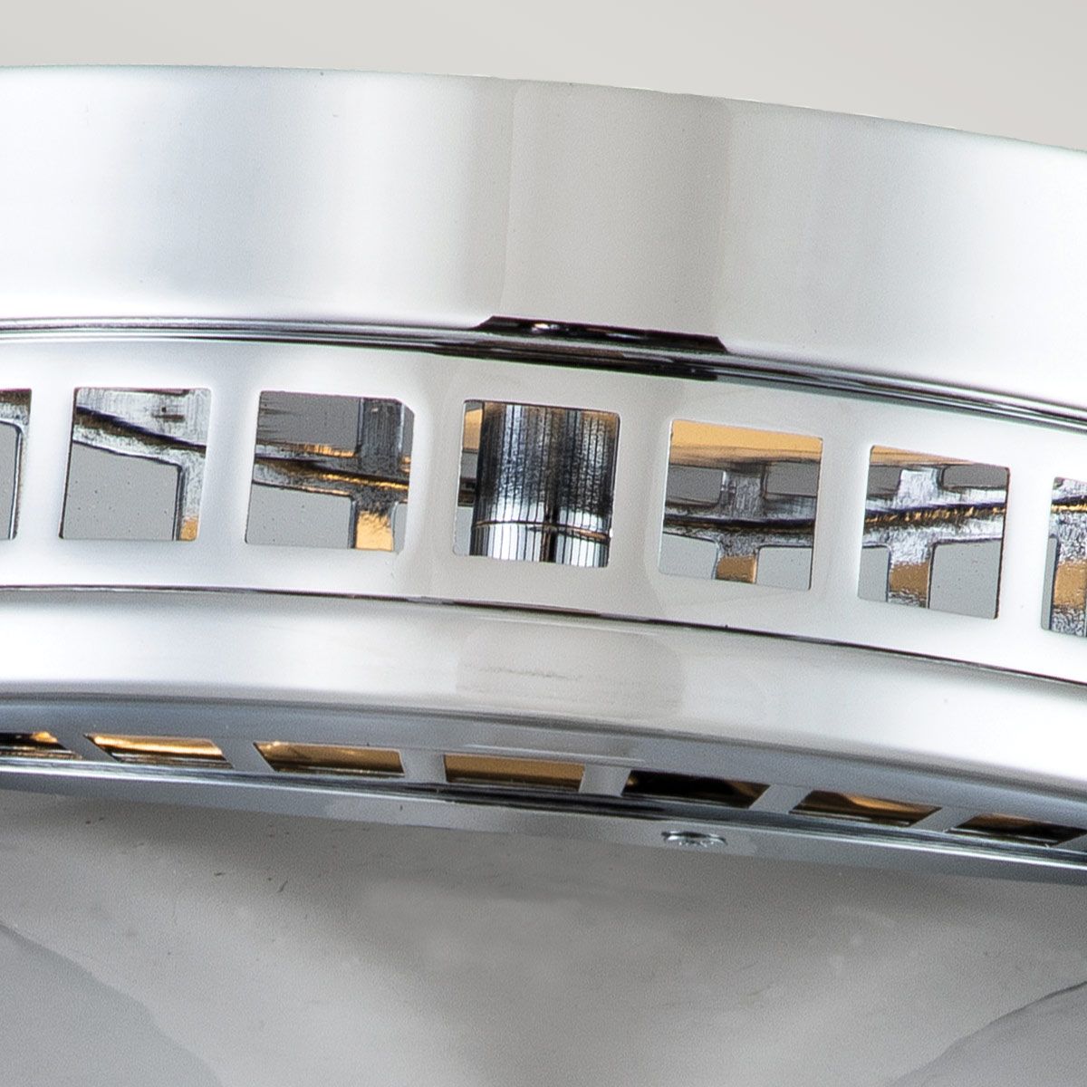 Amelia Light Flush Light in Polished Chrome