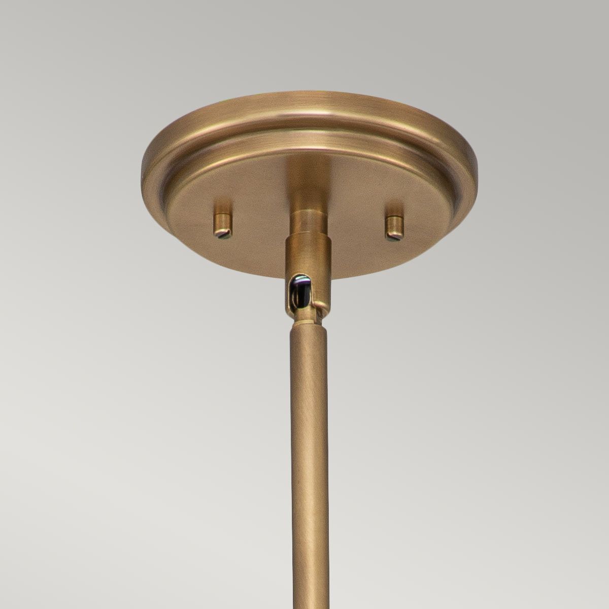 Amelia Light Medium Pendant in Heritage Brass