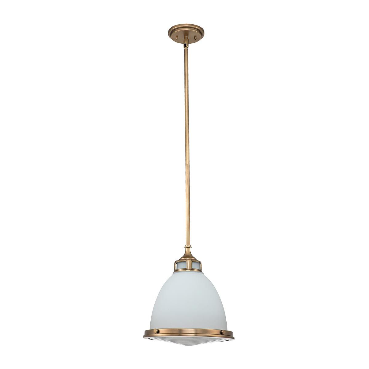 Amelia Light Medium Pendant in Heritage Brass