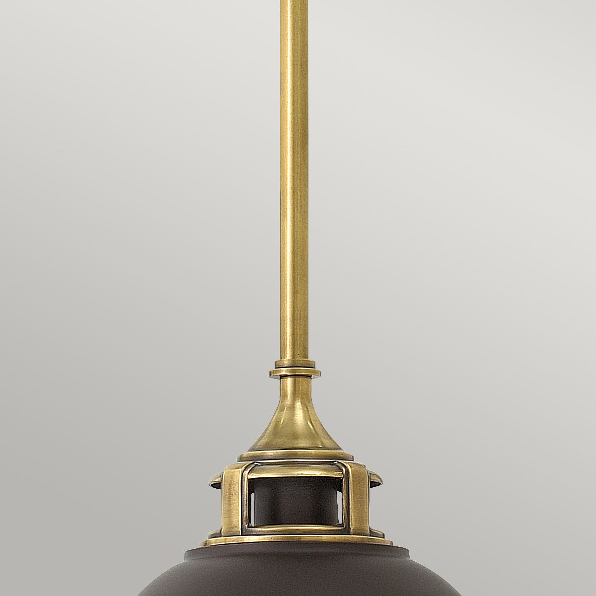 Amelia Mini Pendant in Buckeye Bronze/Restoration Bronze