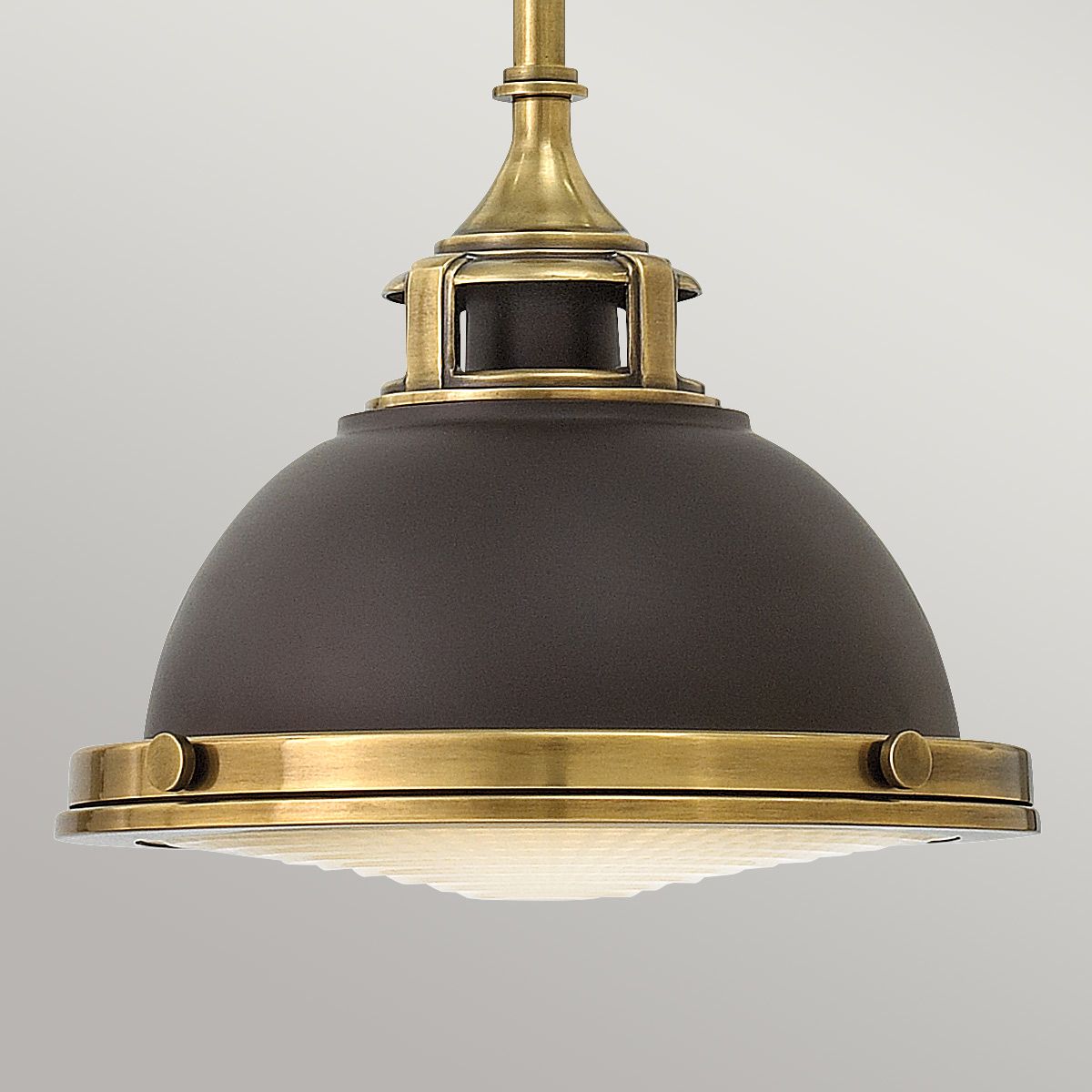 Amelia Mini Pendant in Buckeye Bronze/Restoration Bronze