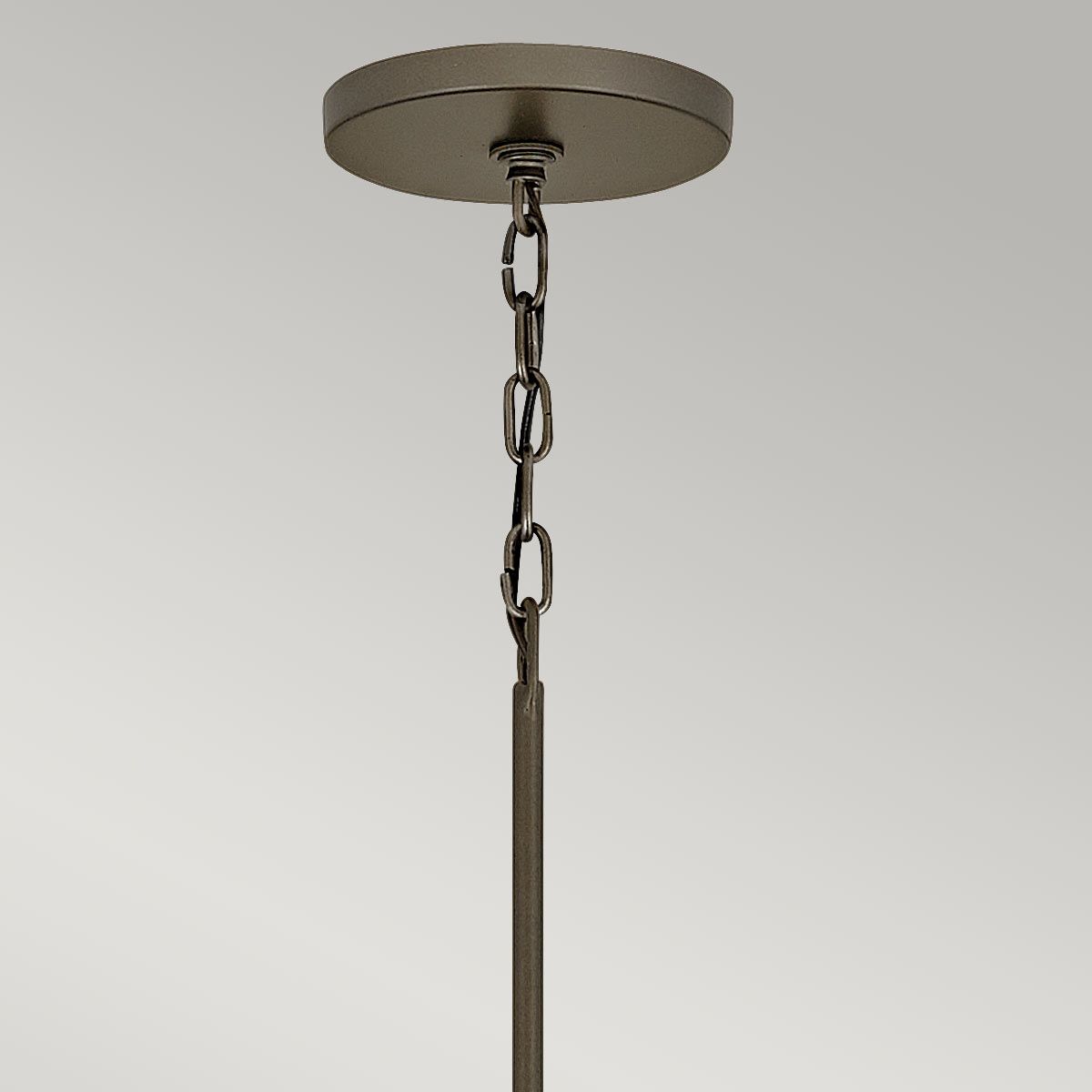 Astrid Light Pendant Cluster in Matte Bronze and Deluxe Gold