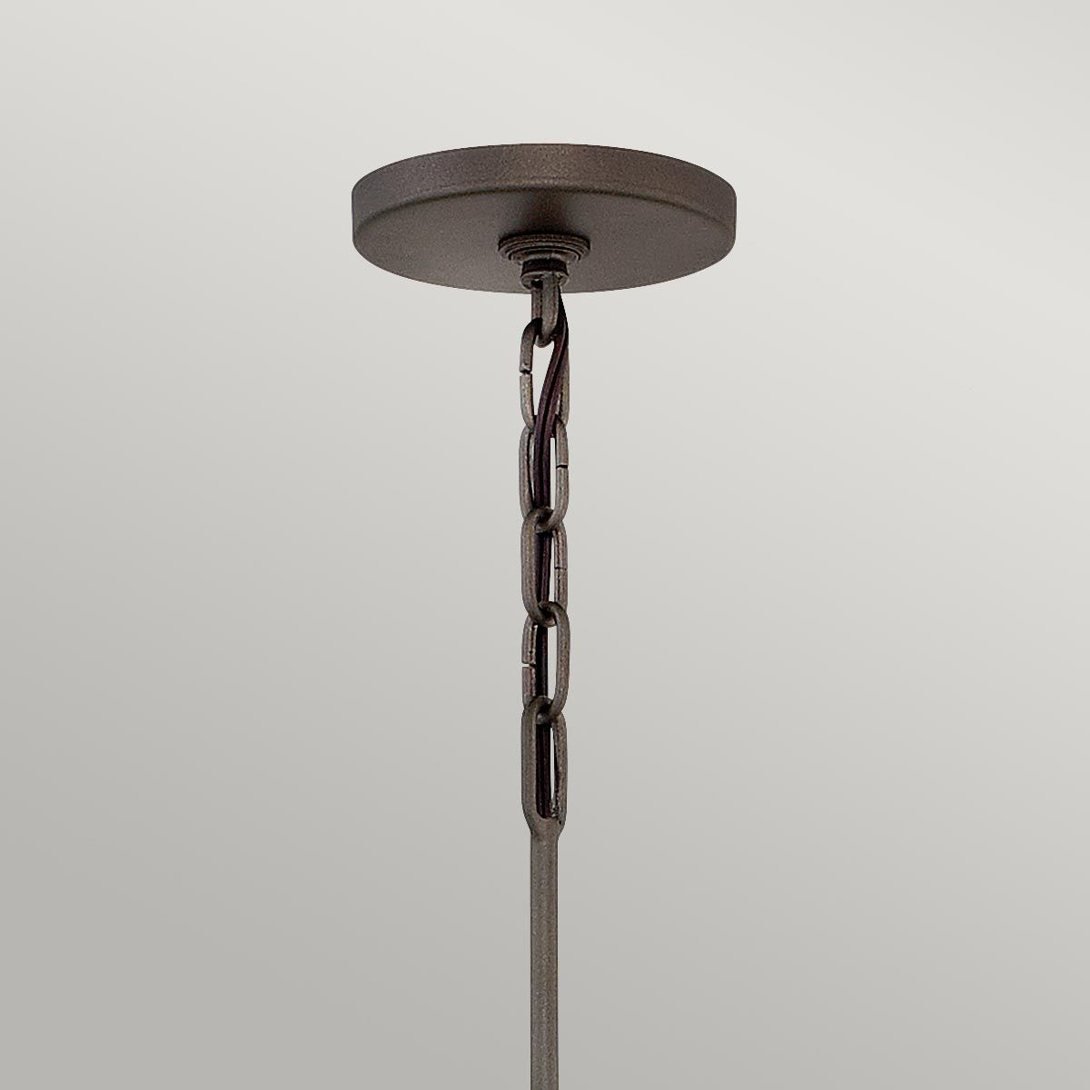 Astrid Light Pendant Chandelier in Matte Bronze and Deluxe Gold