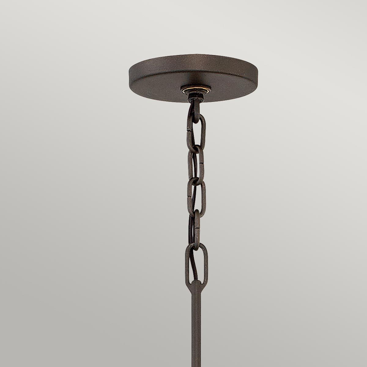 Astrid Light Pendant Chandelier in Matte Bronze and Deluxe Gold