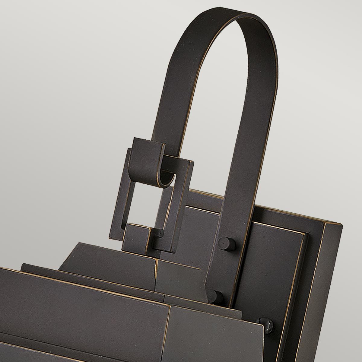 Bainbridge Light Wall Lantern in Medium in Oil Rubbed Bronze