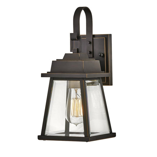 Bainbridge Light Wall Lantern in Small in Oil Rubbed Bronze