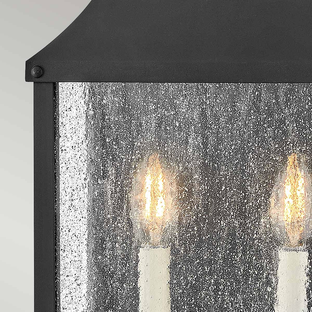 Beacon Hill Half Wall Lantern in Museum Black