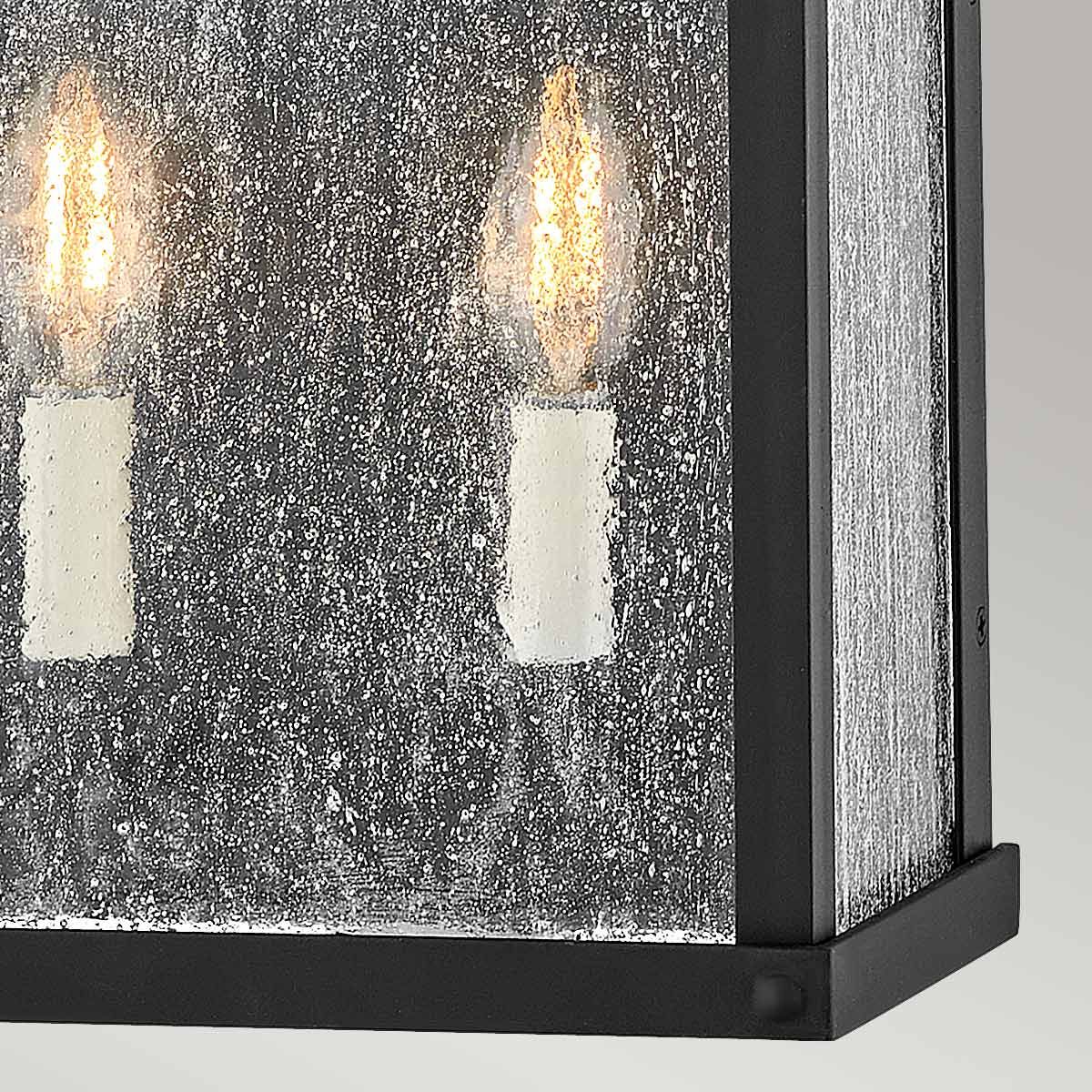 Beacon Hill Half Wall Lantern in Museum Black