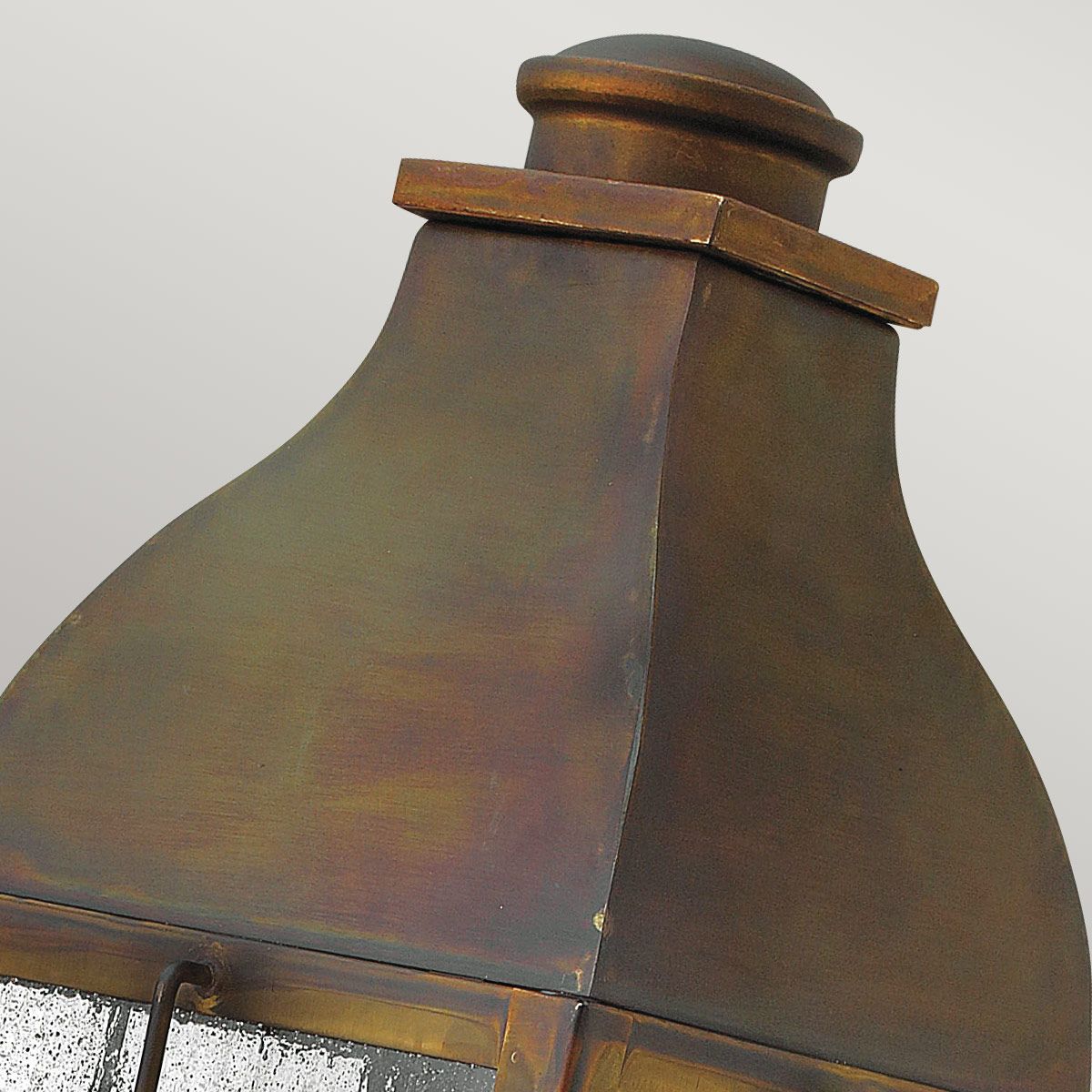 Bingham In Light Large Wall Lantern In Sienna