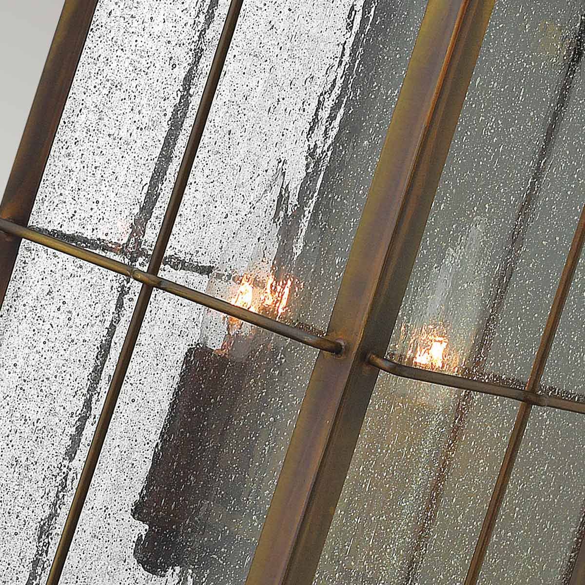 Bingham In Light Large Wall Lantern In Sienna