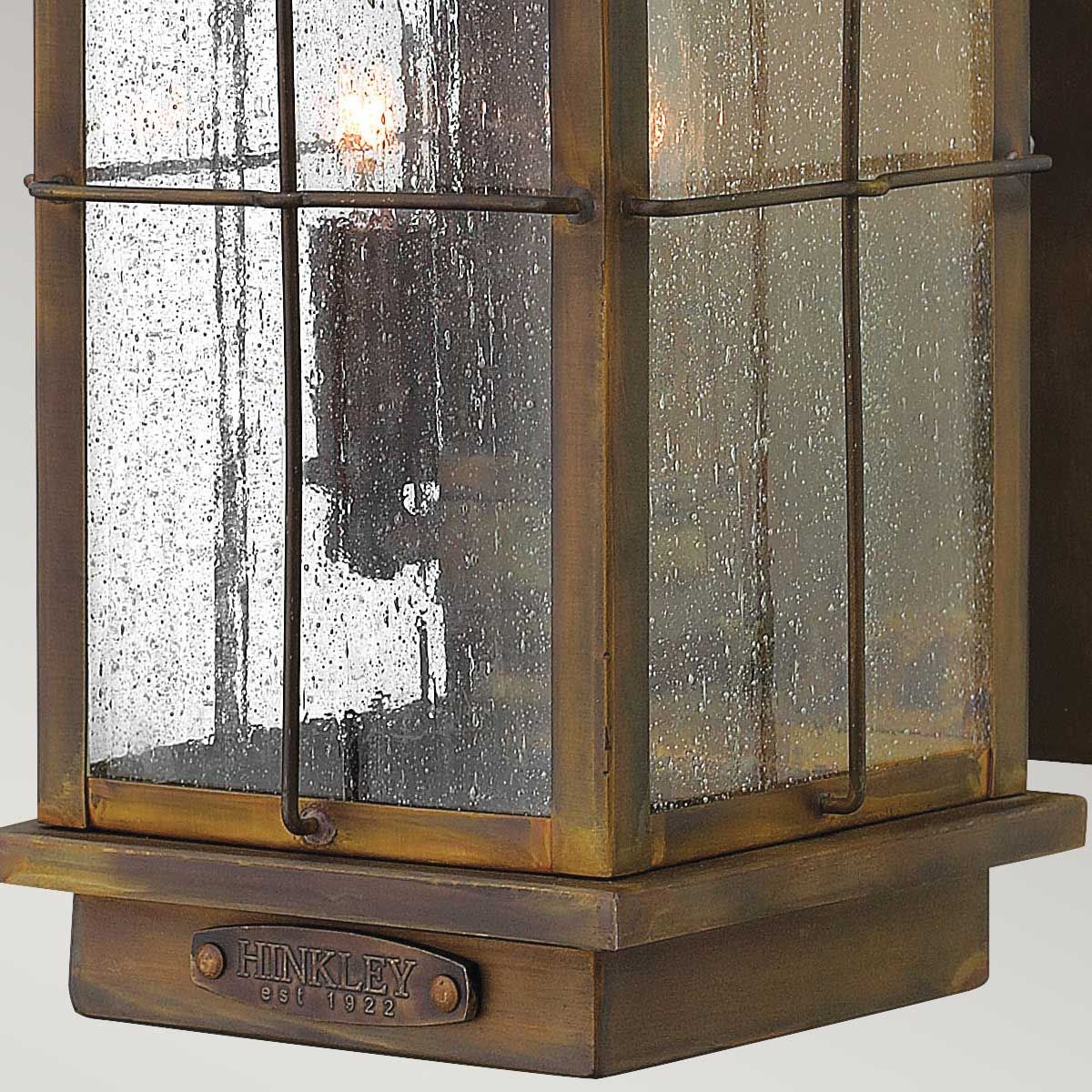 Bingham Light Medium Wall Lantern in Sienna