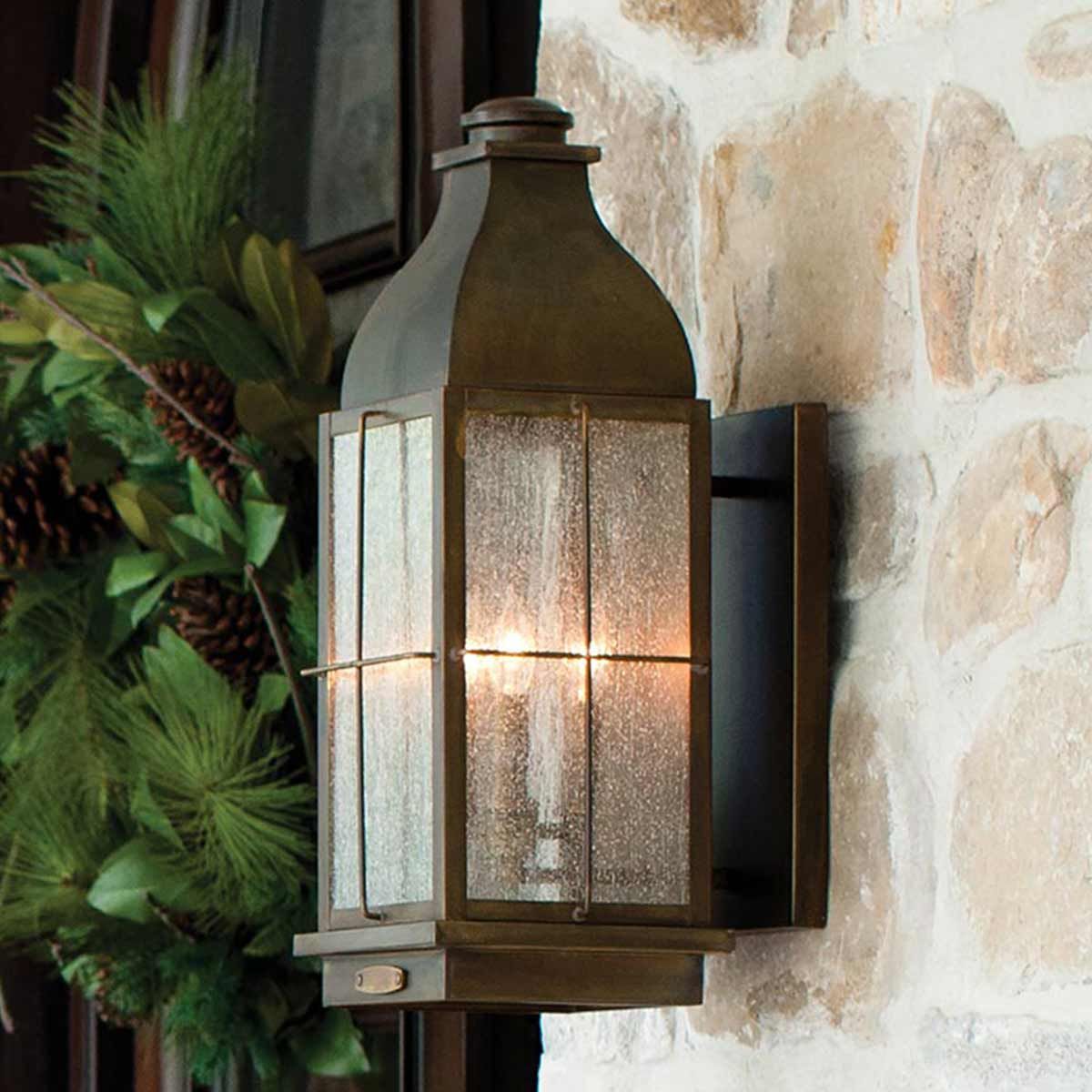 Bingham Light Medium Wall Lantern in Sienna