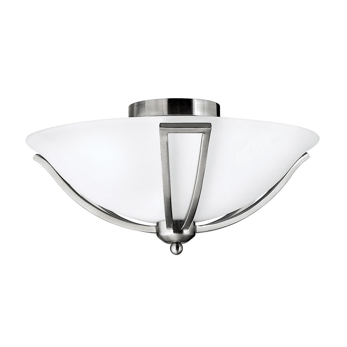 Bolla Light Flush in Brushed Nickel