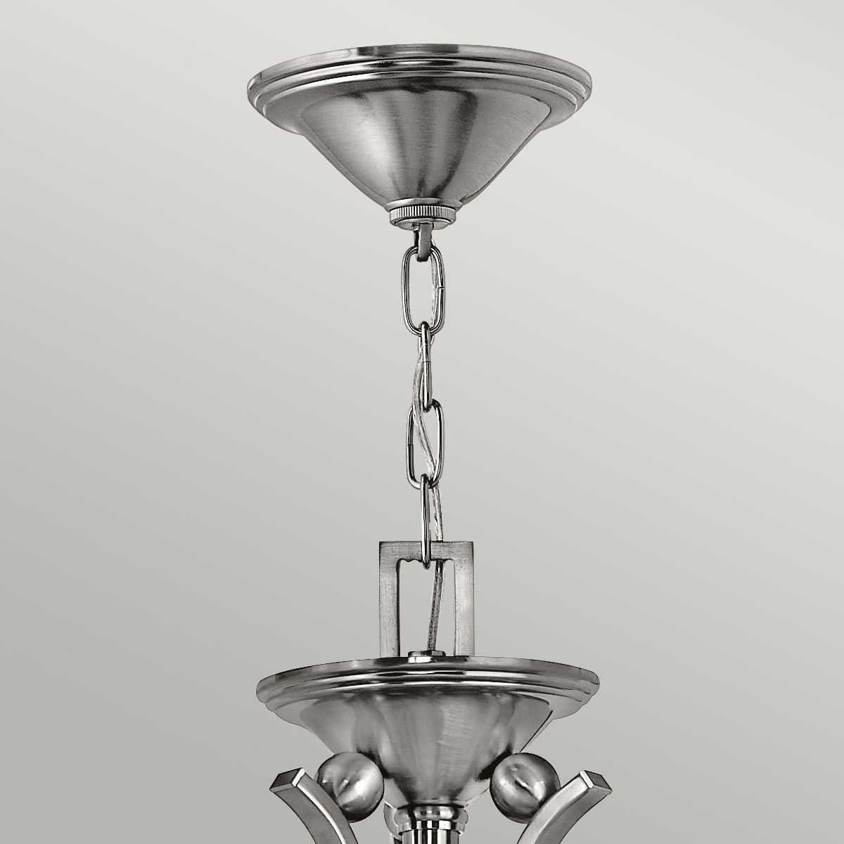 Bolla Light Chandelier in Brushed Nickel