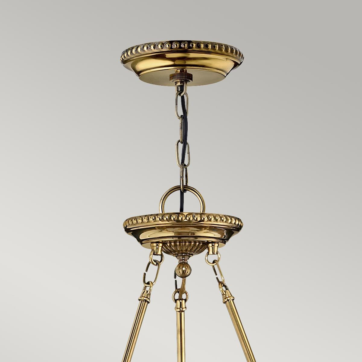 Cambridge Light Large Pendant in Burnished Brass