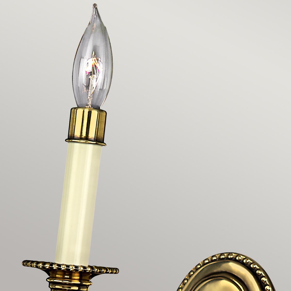 Cambridge Light Wall Light in Burnished Brass