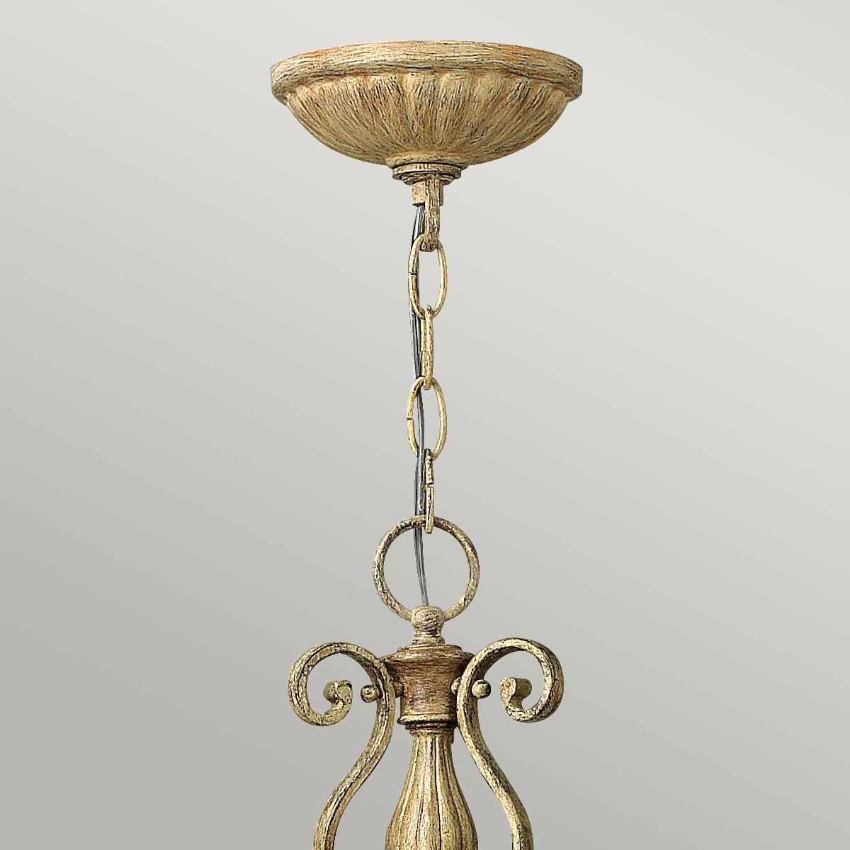 Carabel Light Pendant Chandelier in Brushed Champagne