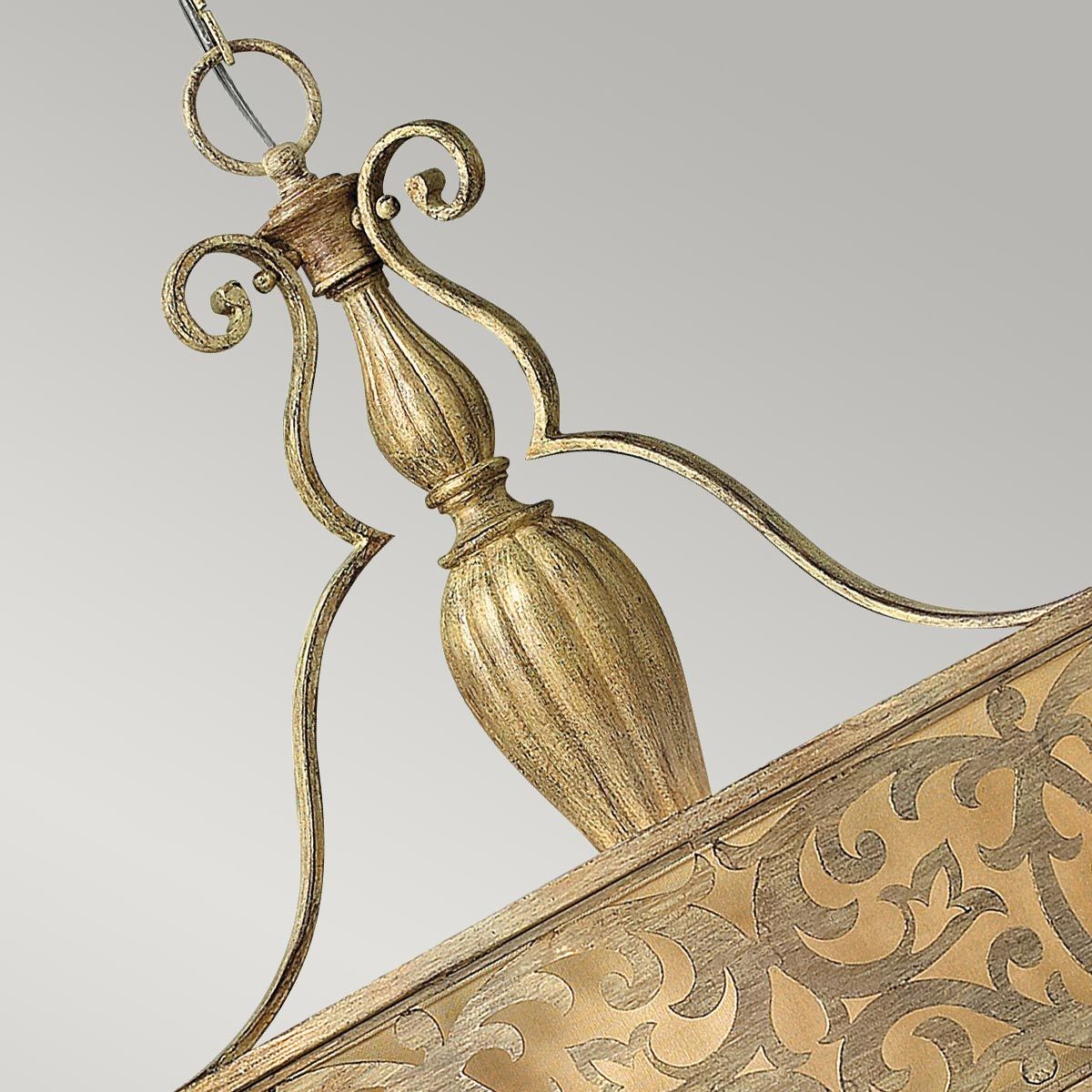 Carabel Light Pendant Chandelier in Brushed Champagne