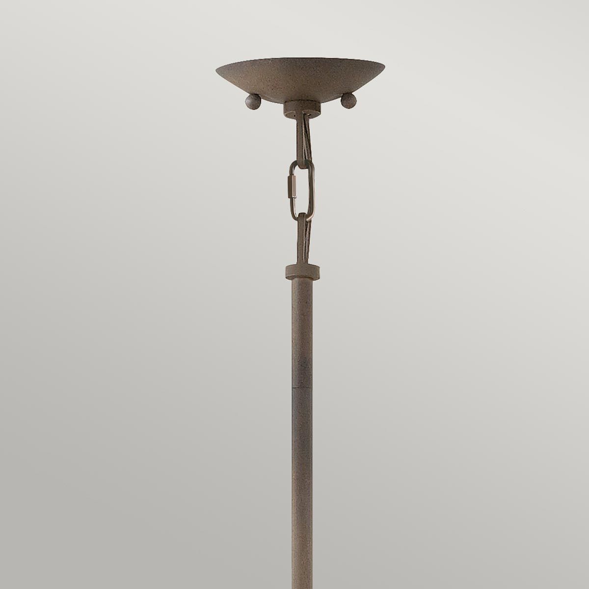 Carson In Vintage Iron Outdoor Chandelier
