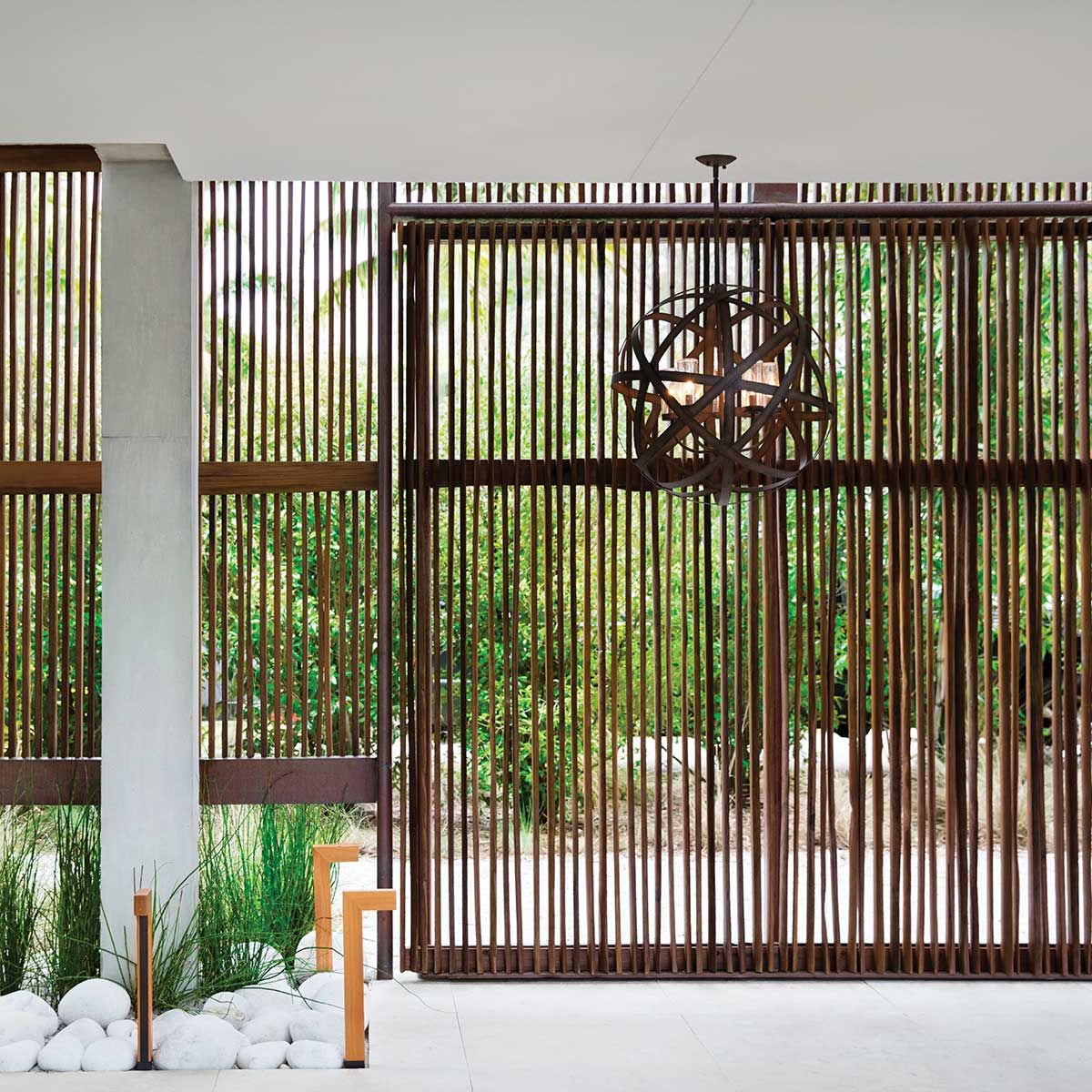 Carson In Vintage Iron Outdoor Chandelier